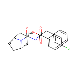 O=C(Cc1ccccc1)O[C@@H]1C[C@@H]2CC[C@H](C1)N2C(=O)NC(=O)c1ccc(Cl)cc1 ZINC000100892164