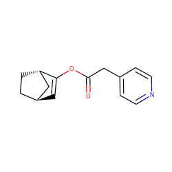 O=C(Cc1ccncc1)OC1=C[C@H]2CC[C@H]1C2 ZINC000100036675