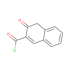 O=C(Cl)C1=Cc2ccccc2CC1=O ZINC000027201891