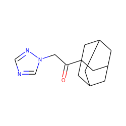 O=C(Cn1cncn1)C12CC3CC(CC(C3)C1)C2 ZINC000196819059