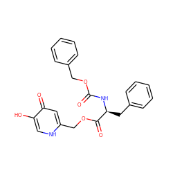 O=C(N[C@@H](Cc1ccccc1)C(=O)OCc1cc(=O)c(O)c[nH]1)OCc1ccccc1 ZINC000653840698