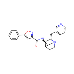 O=C(N[C@@H]1C2CCN(CC2)[C@H]1Cc1cccnc1)c1cc(-c2ccccc2)on1 ZINC000095578021