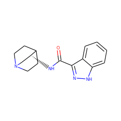 O=C(N[C@@H]1CN2CCC1CC2)c1n[nH]c2ccccc12 ZINC000034057058