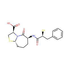 O=C(N[C@H]1CCC[C@@H]2SC[C@@H](C(=O)O)N2C1=O)[C@@H](S)Cc1ccccc1 ZINC000003805464