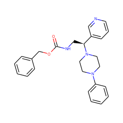 O=C(NC[C@@H](c1cccnc1)N1CCN(c2ccccc2)CC1)OCc1ccccc1 ZINC000058133910