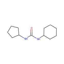 O=C(NC1CCCCC1)NC1CCCC1 ZINC000003162975