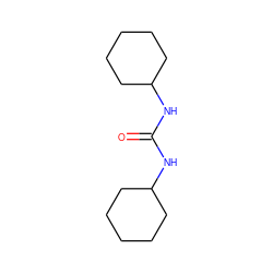 O=C(NC1CCCCC1)NC1CCCCC1 ZINC000000157375