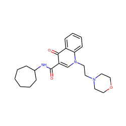 O=C(NC1CCCCCC1)c1cn(CCN2CCOCC2)c2ccccc2c1=O ZINC000028962218