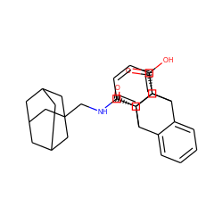 O=C(NCC12CC3CC(CC(C3)C1)C2)[C@H]1C2c3ccccc3C(c3ccccc32)[C@H]1C(=O)O ZINC000013738983