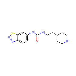 O=C(NCCC1CCNCC1)Nc1ccc2nnsc2c1 ZINC000095583822