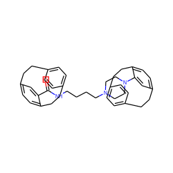 O=C(NCCCCN1CCN(c2cc3ccc2CCc2ccc(cc2)CC3)CC1)c1cc2ccc1CCc1ccc(cc1)CC2 ZINC000064514008