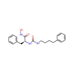 O=C(NCCCCc1ccccc1)N[C@@H](Cc1ccccc1)C(=O)NO ZINC000095563426