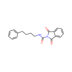 O=C(NCCCCc1ccccc1)N1C(=O)c2ccccc2C1=O ZINC001772646926