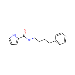 O=C(NCCCCc1ccccc1)c1ccc[nH]1 ZINC000014959037