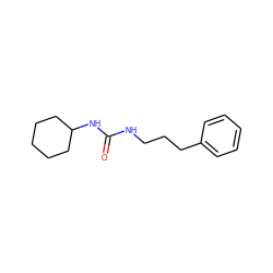 O=C(NCCCc1ccccc1)NC1CCCCC1 ZINC000002047156