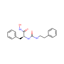 O=C(NCCc1ccccc1)N[C@@H](Cc1ccccc1)C(=O)NO ZINC000084704785