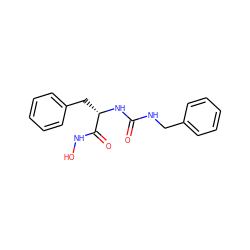 O=C(NCc1ccccc1)N[C@@H](Cc1ccccc1)C(=O)NO ZINC000084669303