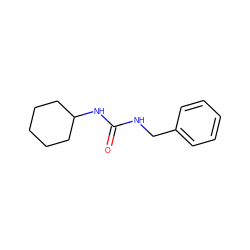 O=C(NCc1ccccc1)NC1CCCCC1 ZINC000017877861