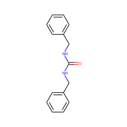 O=C(NCc1ccccc1)NCc1ccccc1 ZINC000000084096