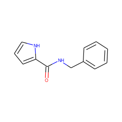 O=C(NCc1ccccc1)c1ccc[nH]1 ZINC000013493569