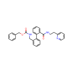 O=C(NCc1ccccc1-c1ccccc1C(=O)NCCc1ccccn1)OCc1ccccc1 ZINC000001491423