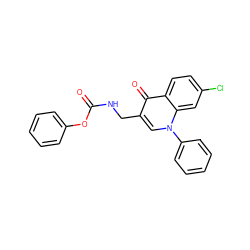 O=C(NCc1cn(-c2ccccc2)c2cc(Cl)ccc2c1=O)Oc1ccccc1 ZINC000096170270