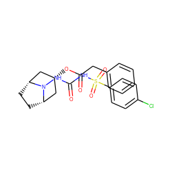 O=C(NN1[C@H]2CC[C@@H]1C[C@H](OC(=O)Cc1ccccc1)C2)NS(=O)(=O)c1ccc(Cl)cc1 ZINC000100971018