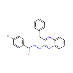 O=C(NNc1nc2ccccc2nc1Cc1ccccc1)c1ccc(Br)cc1 ZINC000299868026