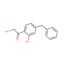 O=C(NO)c1ccc(Cc2ccccc2)cc1O ZINC001772652510