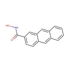 O=C(NO)c1ccc2cc3ccccc3cc2c1 ZINC000028092696