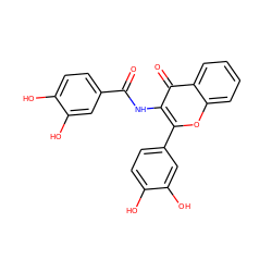 O=C(Nc1c(-c2ccc(O)c(O)c2)oc2ccccc2c1=O)c1ccc(O)c(O)c1 ZINC000003819433