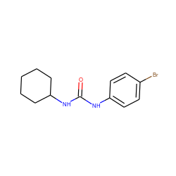 O=C(Nc1ccc(Br)cc1)NC1CCCCC1 ZINC000000396597