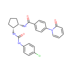 O=C(Nc1ccc(Cl)cc1)N[C@@H]1CCC[C@@H]1NC(=O)c1ccc(-n2ccccc2=O)cc1 ZINC000028822901