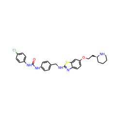 O=C(Nc1ccc(Cl)cc1)Nc1ccc(CNc2nc3ccc(OCC[C@@H]4CCCCN4)cc3s2)cc1 ZINC001772656167