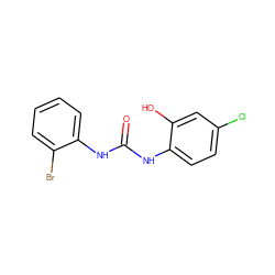 O=C(Nc1ccc(Cl)cc1O)Nc1ccccc1Br ZINC000028380349