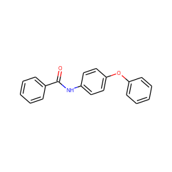 O=C(Nc1ccc(Oc2ccccc2)cc1)c1ccccc1 ZINC000000186485