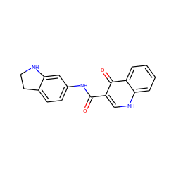 O=C(Nc1ccc2c(c1)NCC2)c1c[nH]c2ccccc2c1=O ZINC000113733640