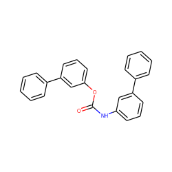 O=C(Nc1cccc(-c2ccccc2)c1)Oc1cccc(-c2ccccc2)c1 ZINC000040835352