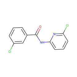 O=C(Nc1cccc(Cl)n1)c1cccc(Cl)c1 ZINC000036159431