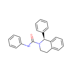 O=C(Nc1ccccc1)N1CCc2ccccc2[C@@H]1c1ccccc1 ZINC000196312646