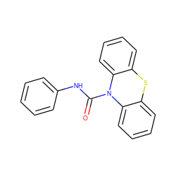 O=C(Nc1ccccc1)N1c2ccccc2Sc2ccccc21 ZINC000000267871