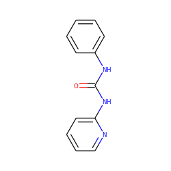 O=C(Nc1ccccc1)Nc1ccccn1 ZINC000000095158