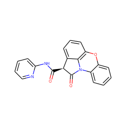 O=C(Nc1ccccn1)[C@@H]1C(=O)N2c3ccccc3Oc3cccc1c32 ZINC000003797693