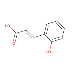 O=C(O)/C=C/c1ccccc1O ZINC000000895911