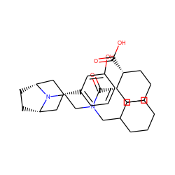 O=C(O)[C@@H]1CCCC[C@@H]1C(=O)N(CCN1[C@H]2CC[C@@H]1C[C@H](c1cccc(O)c1)C2)CC1CCCCC1 ZINC000117307808