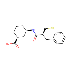 O=C(O)[C@H]1CCC[C@@H](NC(=O)[C@@H](CS)Cc2ccccc2)C1 ZINC000027900847