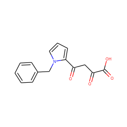 O=C(O)C(=O)CC(=O)c1cccn1Cc1ccccc1 ZINC000101873092