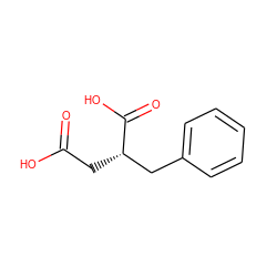 O=C(O)C[C@@H](Cc1ccccc1)C(=O)O ZINC000000291743