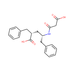 O=C(O)CC(=O)N[C@H](Cc1ccccc1)C[C@@H](Cc1ccccc1)C(=O)O ZINC000026508101