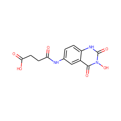 O=C(O)CCC(=O)Nc1ccc2[nH]c(=O)n(O)c(=O)c2c1 ZINC001772616650